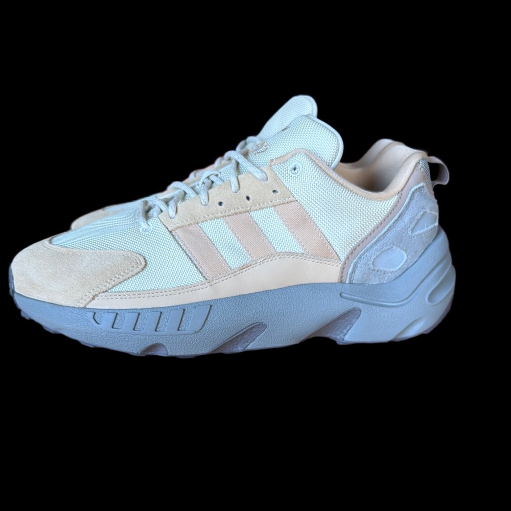 Adidas ZX22  Men's Cream Khaki Grey brown  Sneakers men’s size 11 NWT - Picture 6 of 13